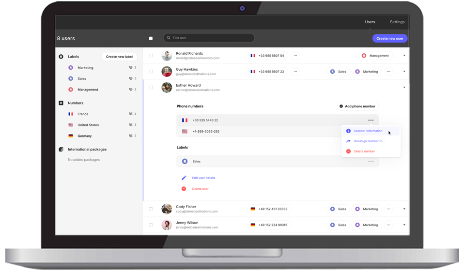 Sports Software Display